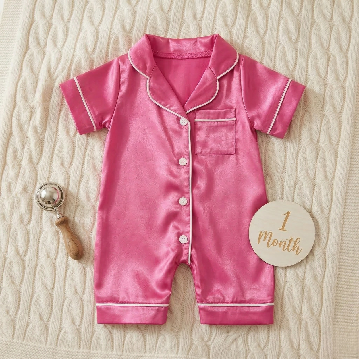 Silk Baby Pajamas