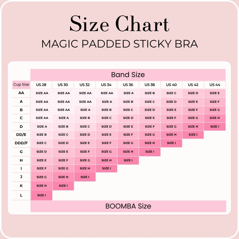 BOOMBA™ Magic Padded Sticky Bra