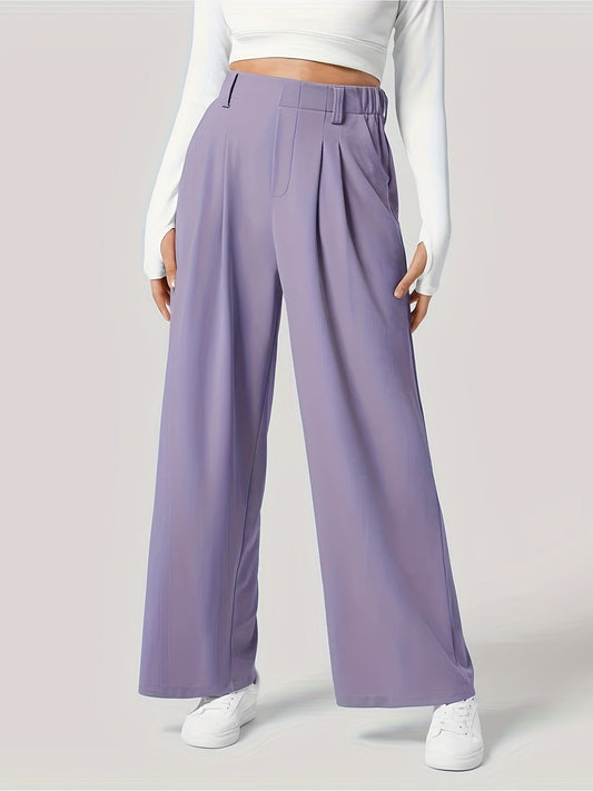 Hazel Blues® | Wide Leg Pants with Pockets