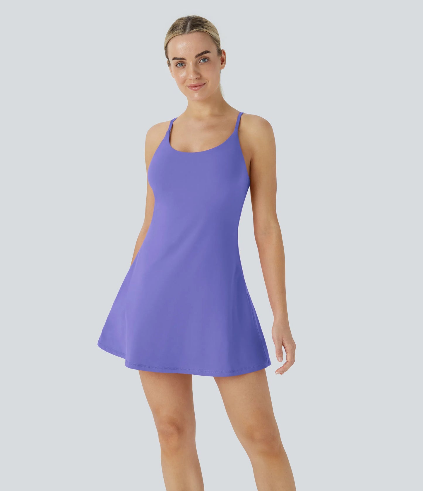 Plush Backless Active Dress
