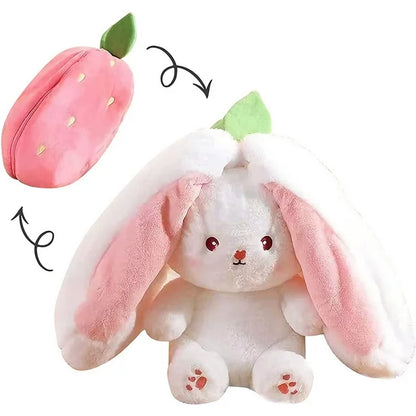 Strawberry bunny plush