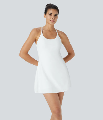 Plush Backless Active Dress