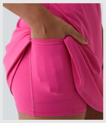 Plush Backless Active Dress