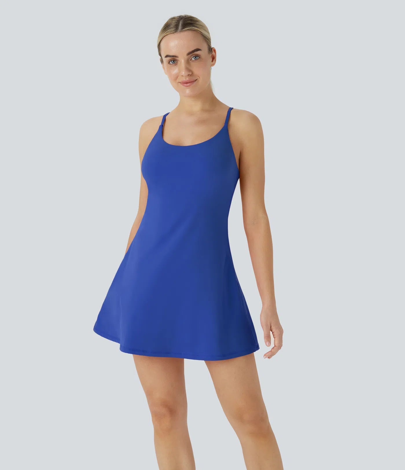 Plush Backless Active Dress