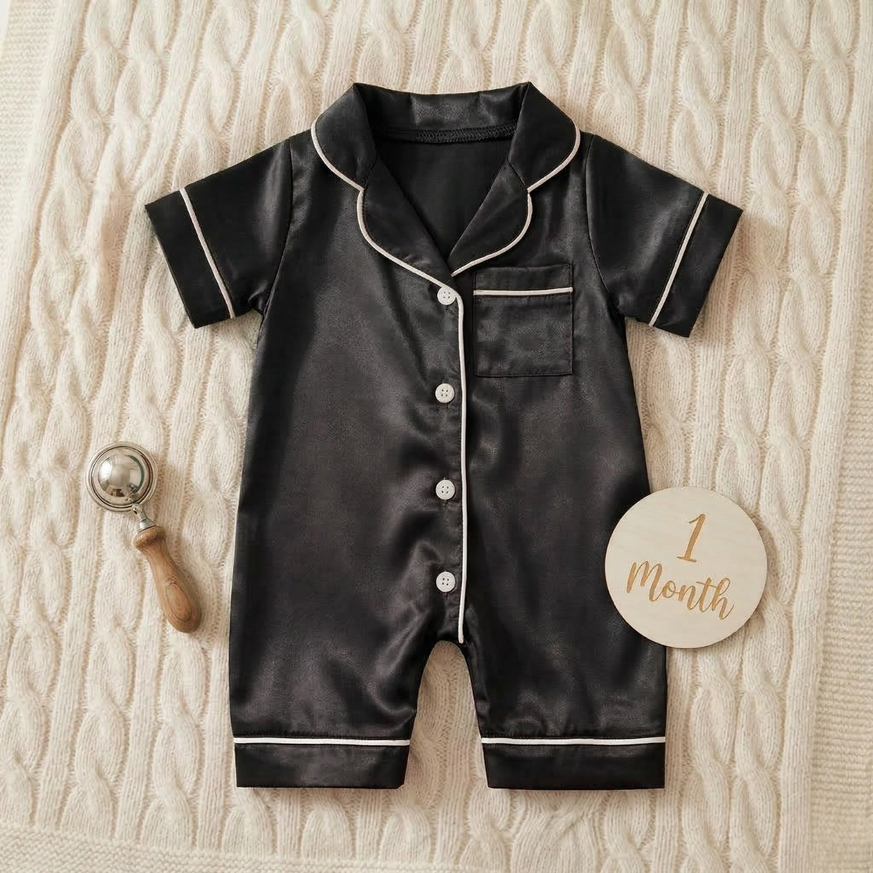 Silk Baby Pajamas