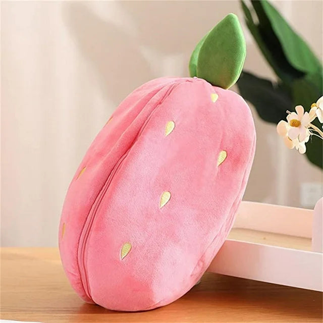 Strawberry bunny plush