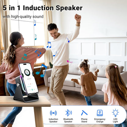 EchoDock™ - 5-in-1 Wireless Speaker Stand