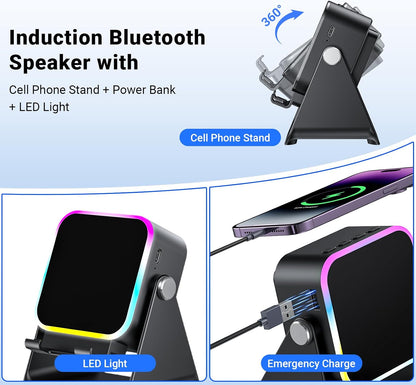 EchoDock™ - 5-in-1 Wireless Speaker Stand