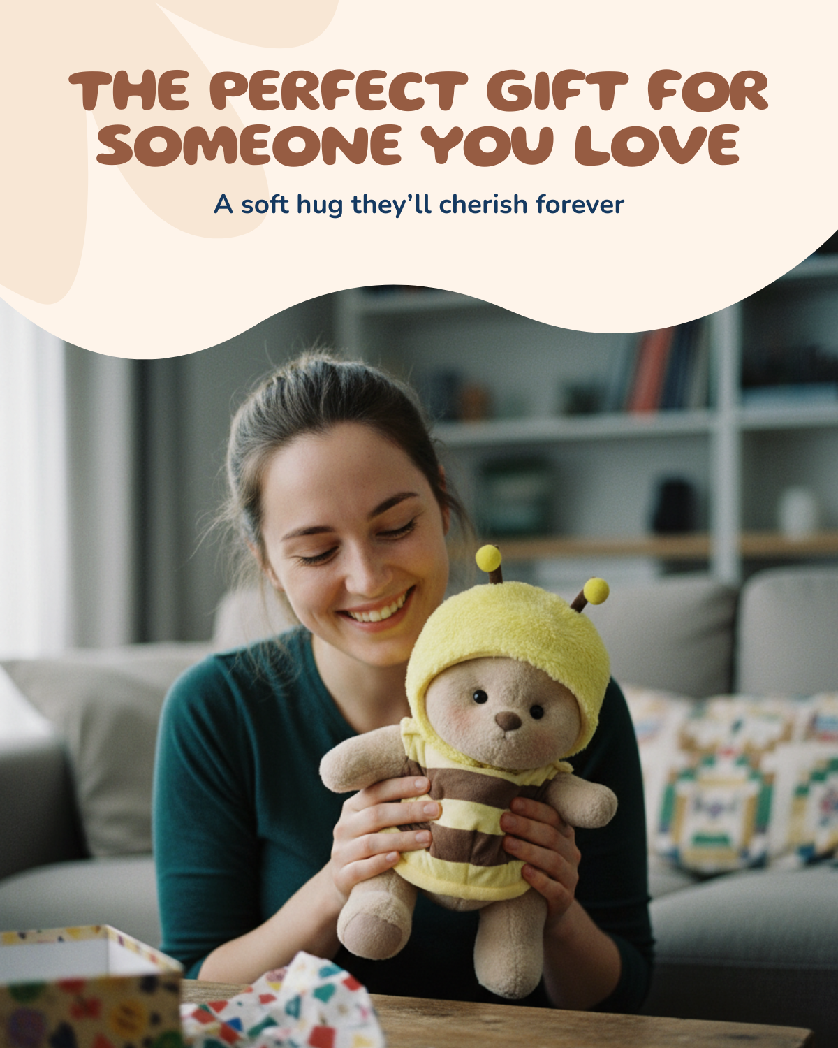 Buzz, the Honeybee Bear