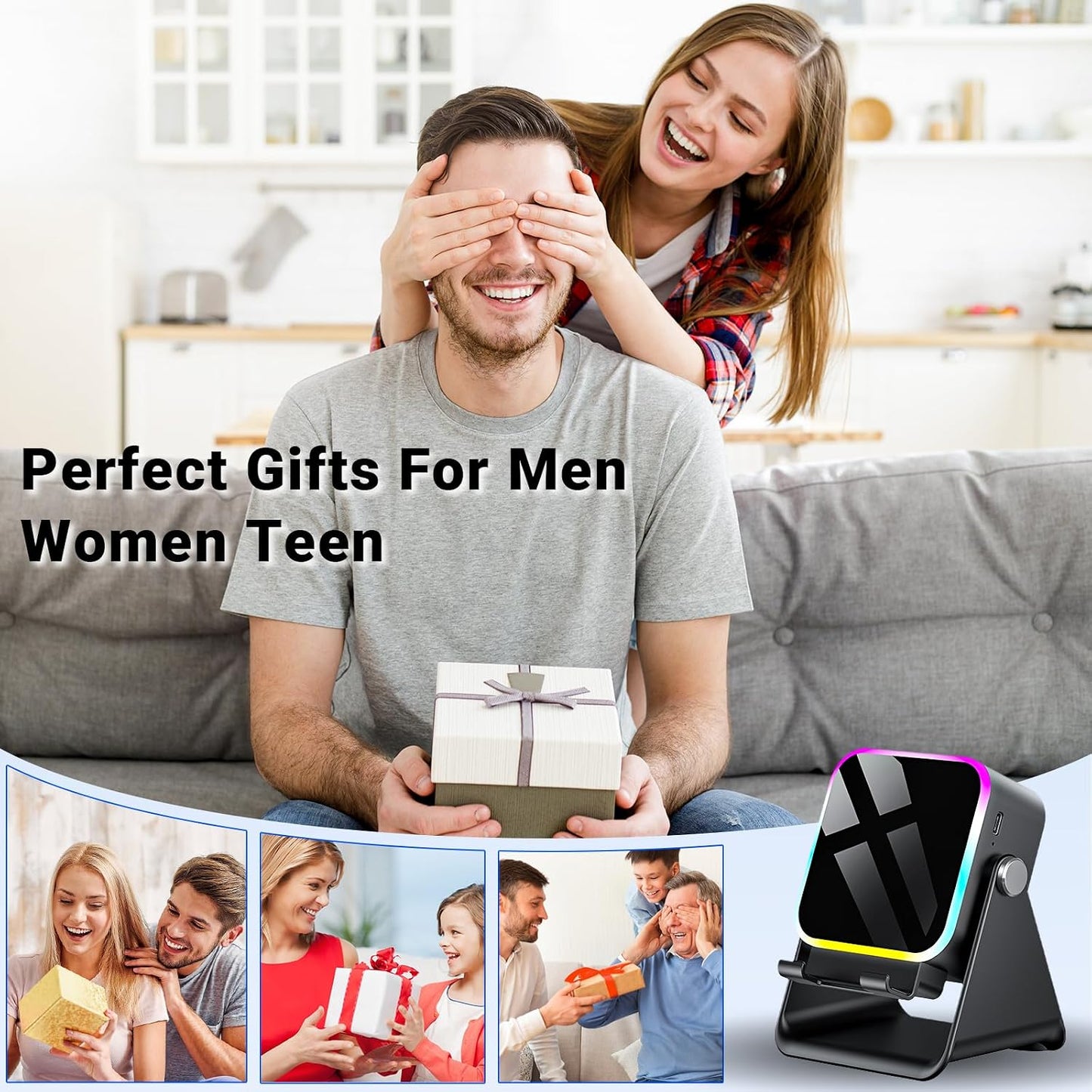EchoDock™ - 5-in-1 Wireless Speaker Stand