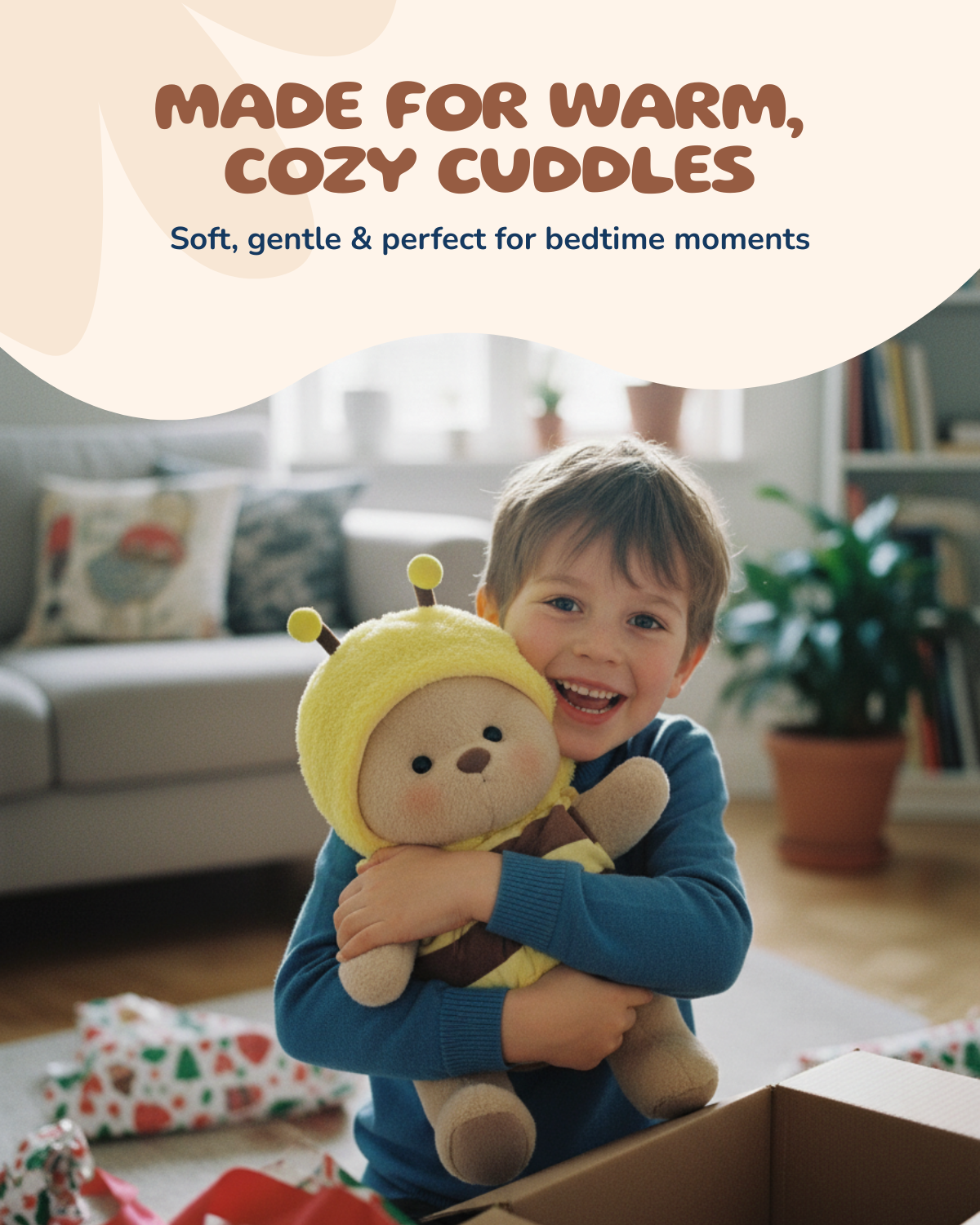 Buzz, the Honeybee Bear
