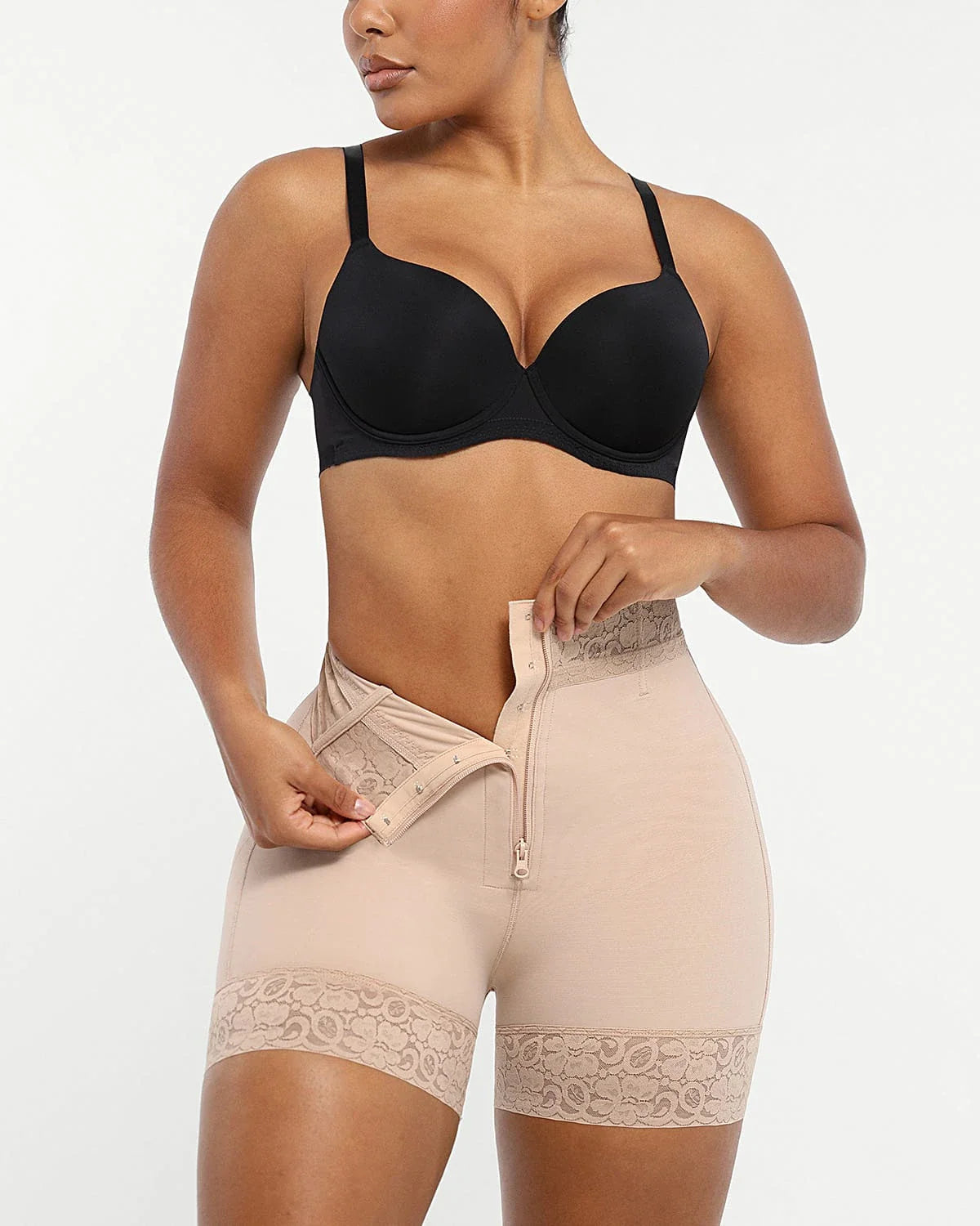 BOOT-YEAH™ AirSlim® Mid-Rise Steel Boned Butt-Lifting Short