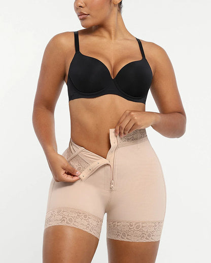 BOOT-YEAH™ AirSlim® Mid-Rise Steel Boned Butt-Lifting Short
