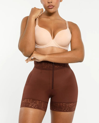 BOOT-YEAH™ AirSlim® Mid-Rise Steel Boned Butt-Lifting Short