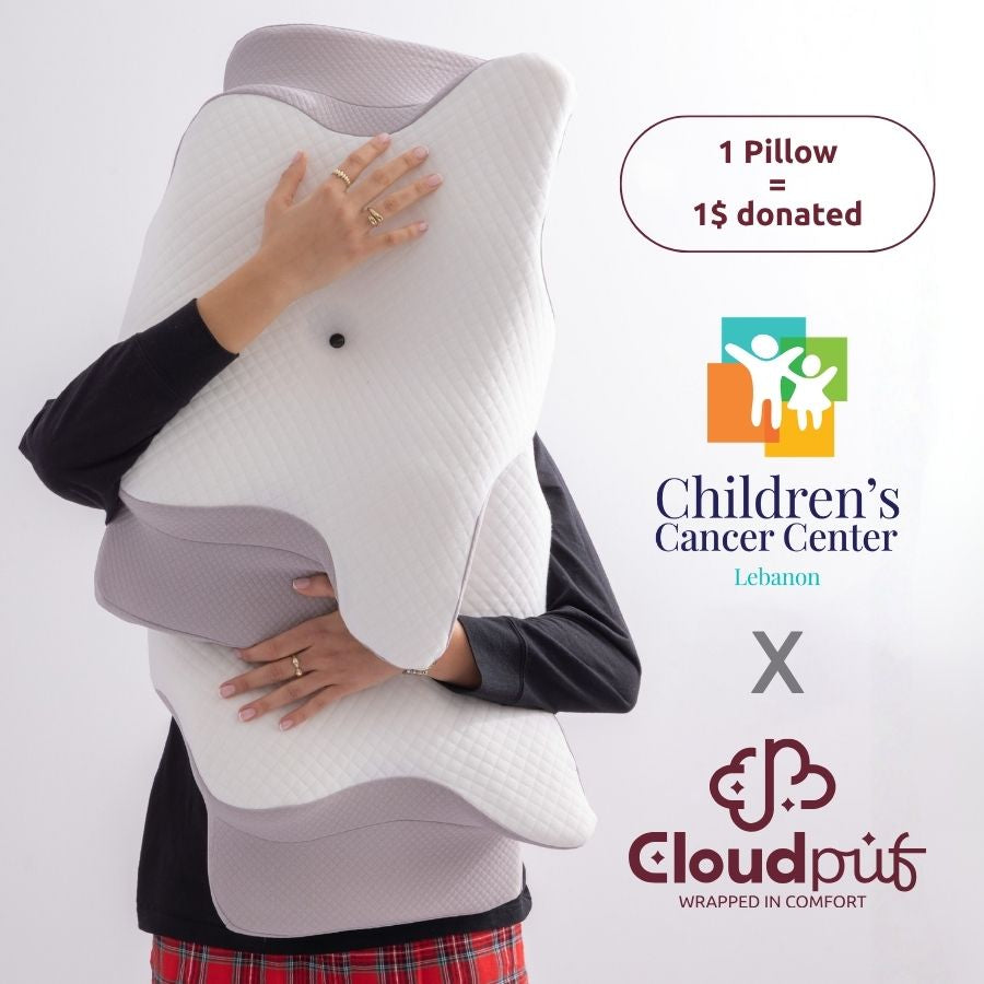 CloudPuf™ Pain-Relief Butterfly Pillow