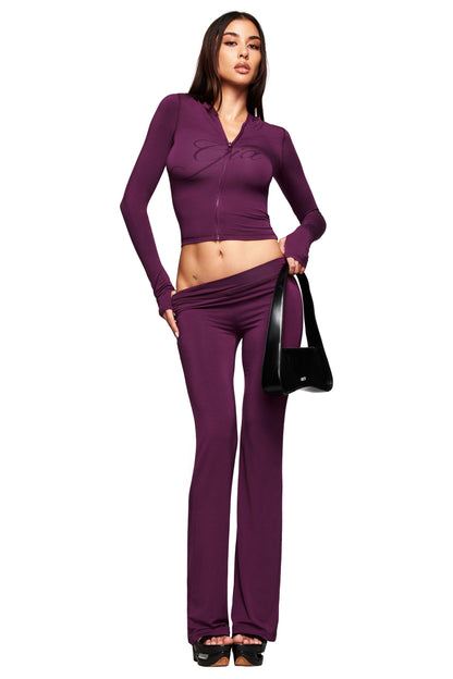 BLARE HOODIE - PLUM