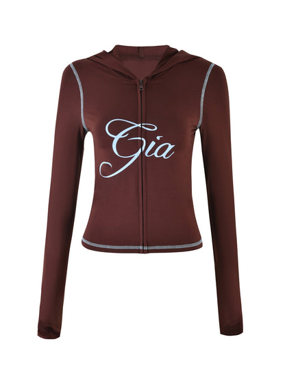 BLARE HOODIE - BROWN