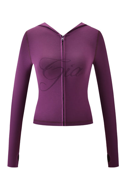 BLARE HOODIE - PLUM