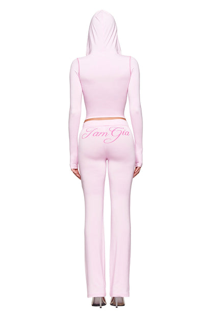 BLARE HOODIE - PINK : PASTEL PINK