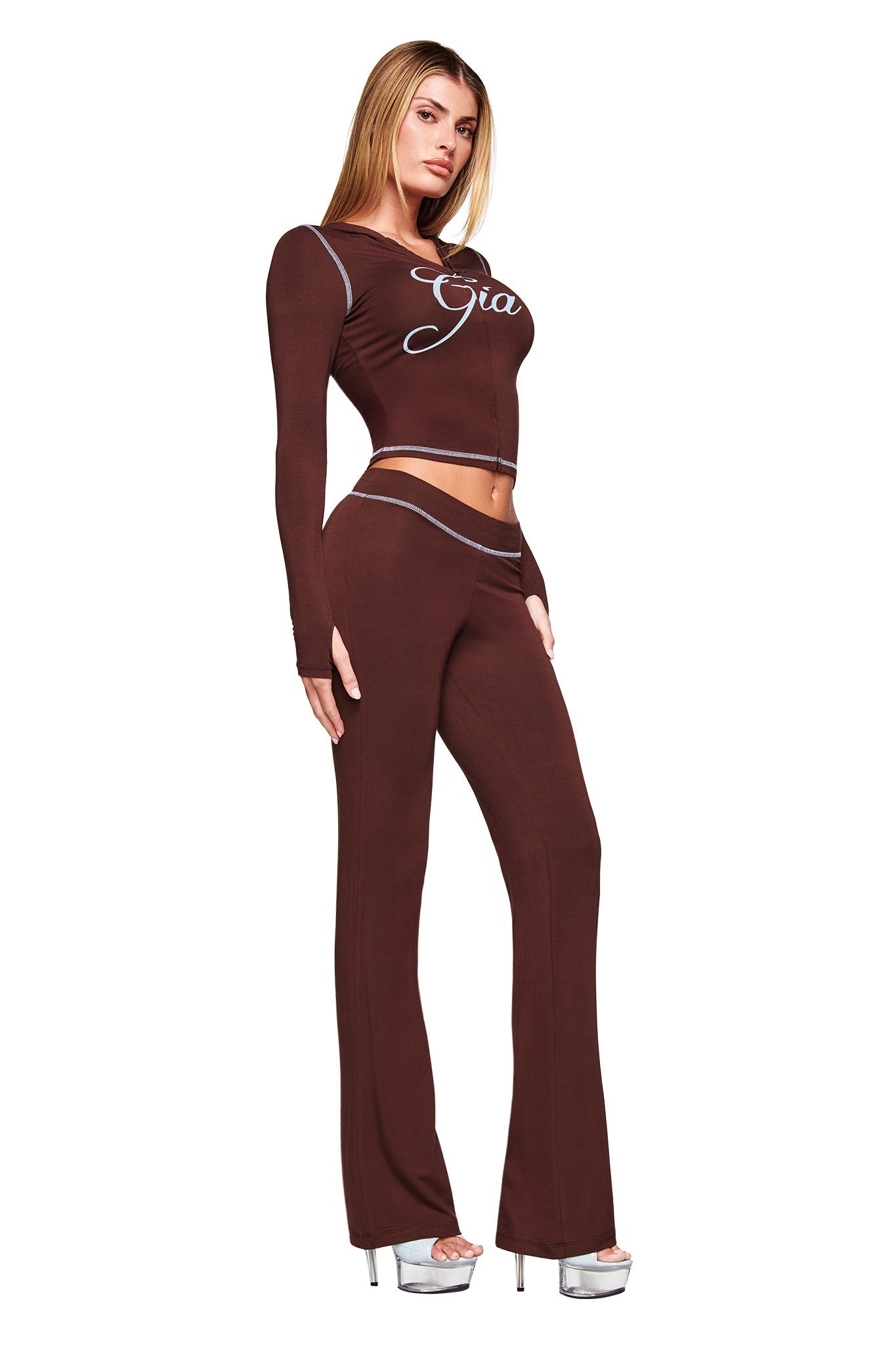 BLARE HOODIE - BROWN