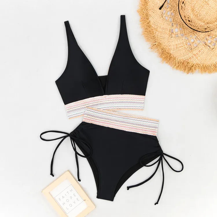 High-Waist Bikini Set