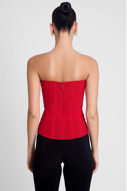 Muse Mesh Corset Top