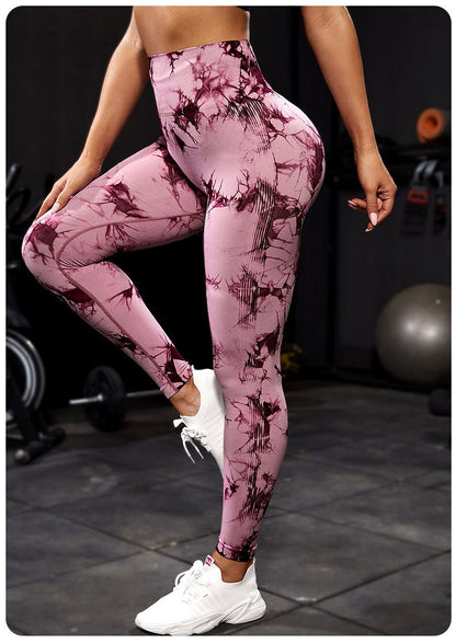 The Lux "Byron Babe" Tie Dye Leggings