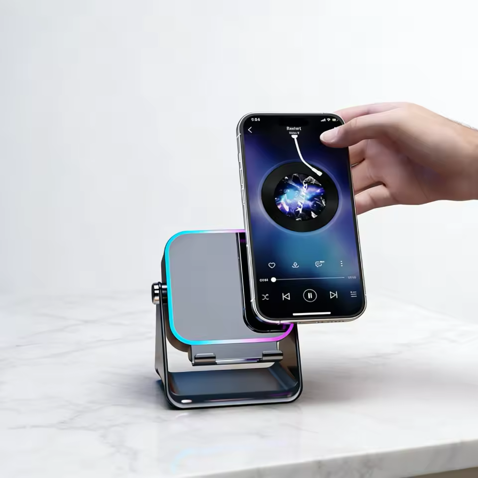 EchoDock™ - 5-in-1 Wireless Speaker Stand