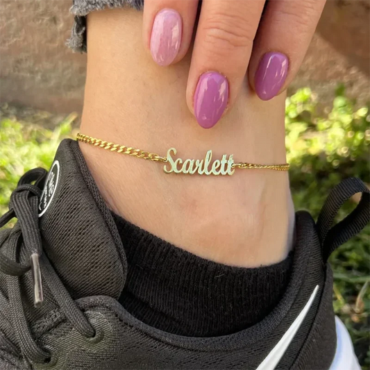Name Anklet