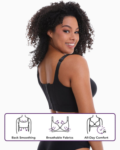 Shapedly Back Smoothing Push-Up Bra™