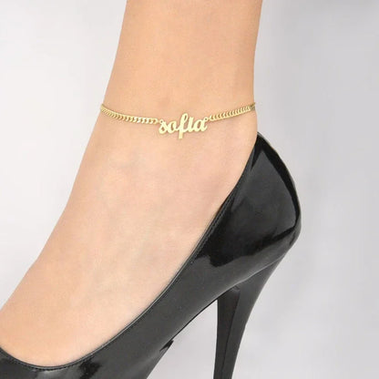 Name Anklet