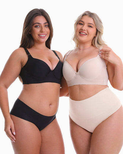 Shapedly Back Smoothing Push-Up Bra™