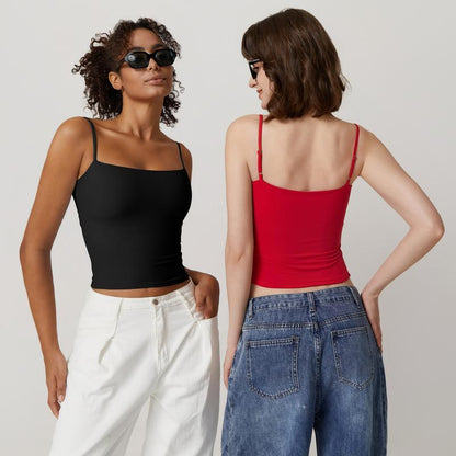 Women's Double Lined Basic Tank Top