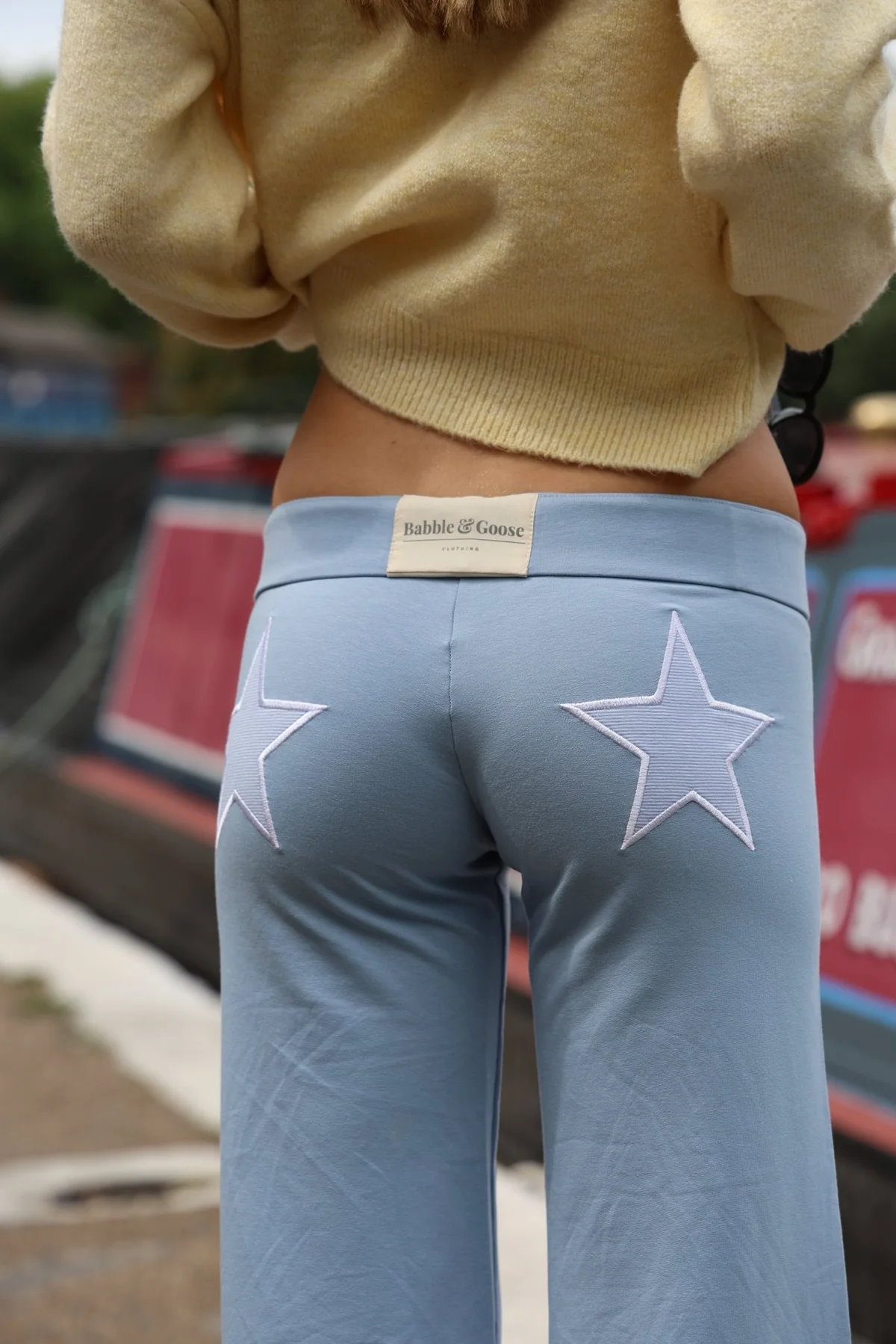 Velour Star Jogger