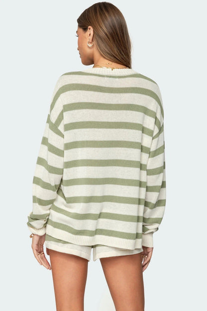 Knit Stripe Set