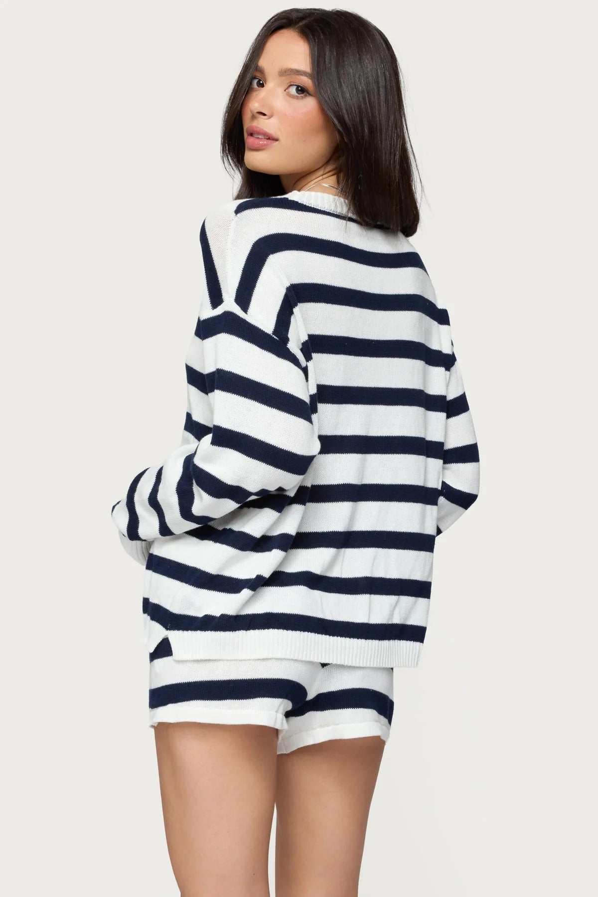 Knit Stripe Set