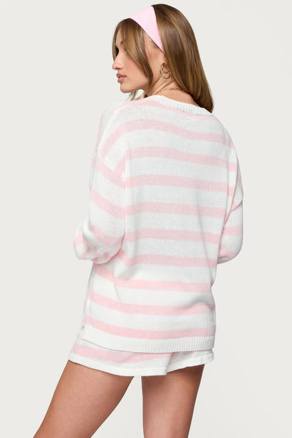 Knit Stripe Set