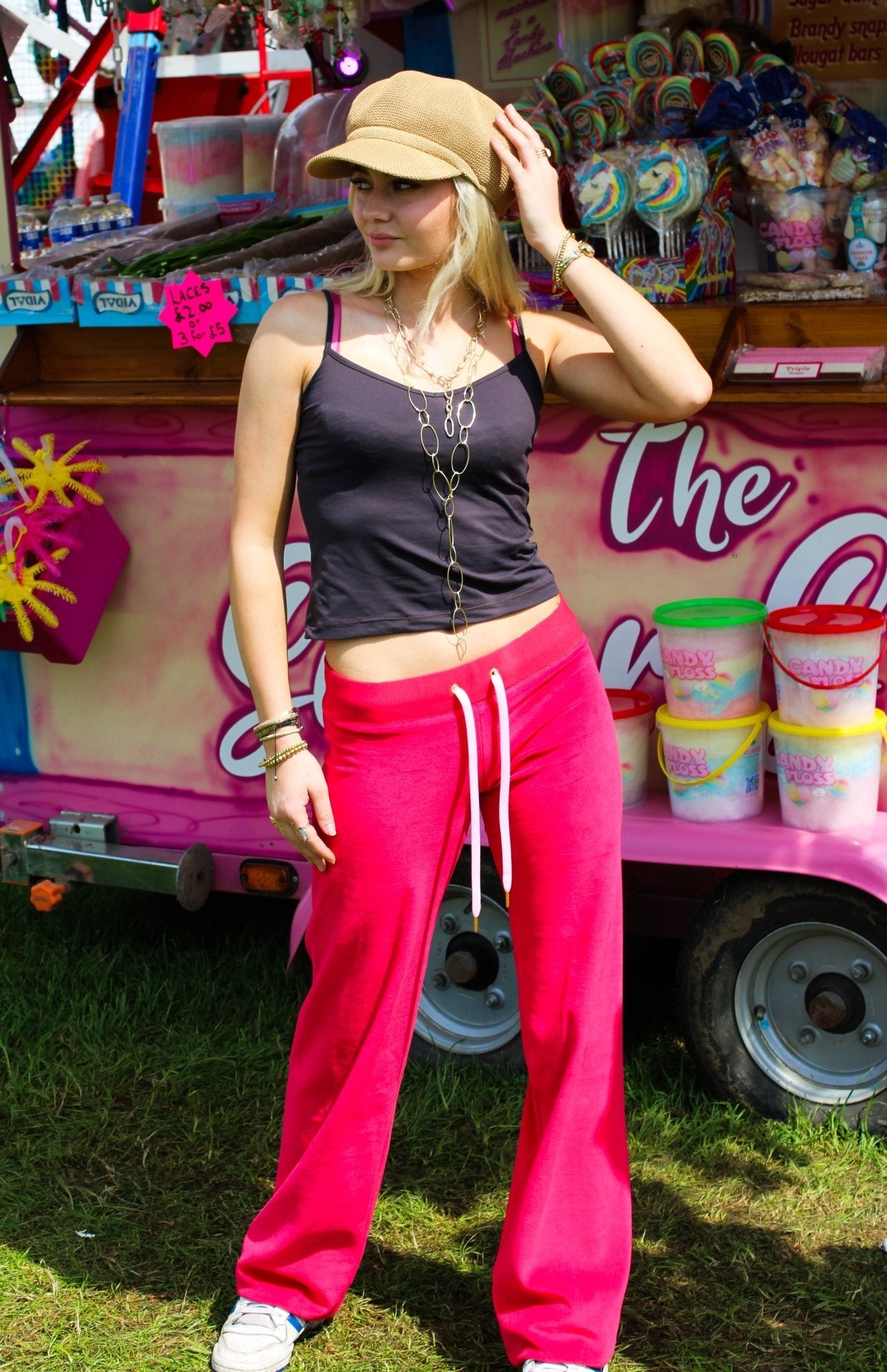 Velour Star Jogger